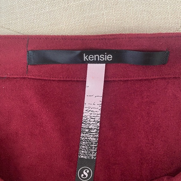 Kenzie faux suede wrap around skirt sz S - Picture 3 of 7